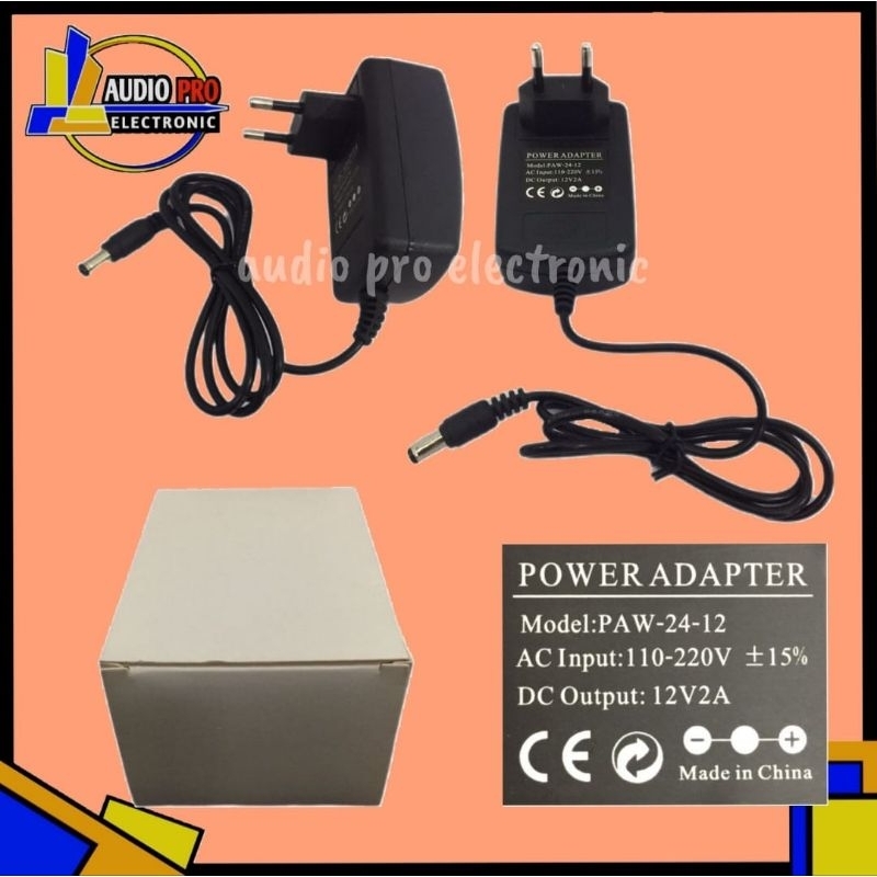 ADAPTOR TEMPEL POWER SUPPLY 2A 12V 2AMPERE 12VOLT KODOK