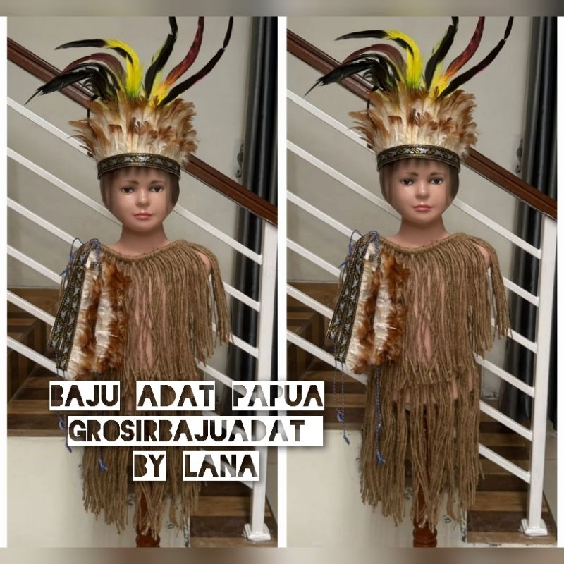 Baju adat papua rumbai