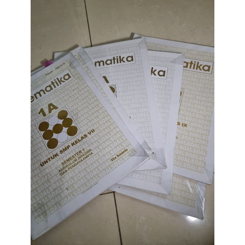 Buku Matematika SMP PENABUR Kelas VII, VIII, IX (7,8,9)