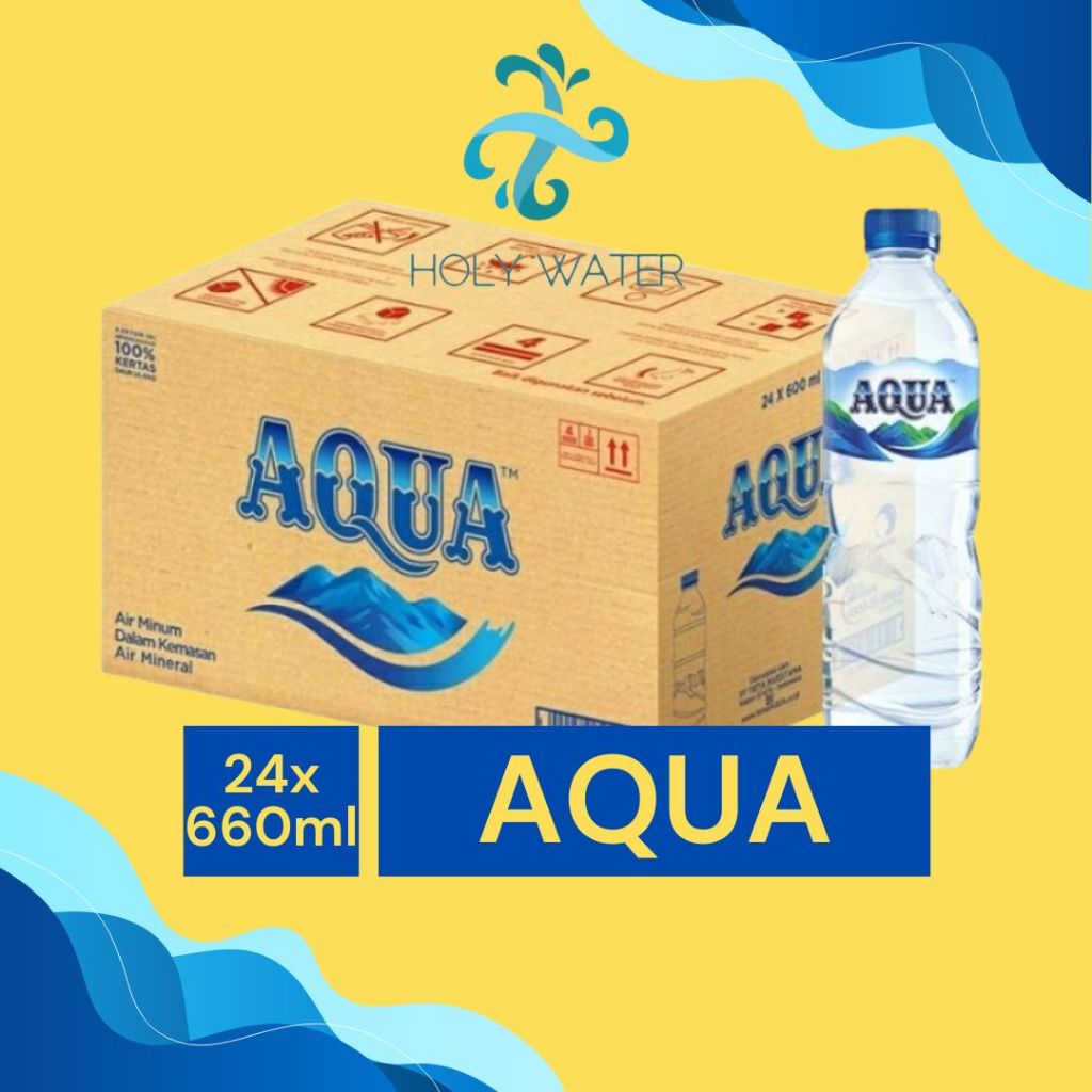 

(INSTANT / SAMEDAY) AQUA 600 DUS ISI 24 BOTOL - READY AQUA GELAS CUP CUBE 220ML, 1500 MILI, 600ML, 330 ML Air Minum Kemasan Botol Minuman