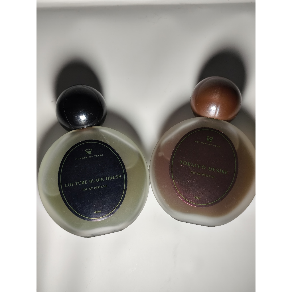 Decant share Parfum MOP Mother of Pearl - Couture Black Dress Tobacco Desire tester parfum | 2ml | 5