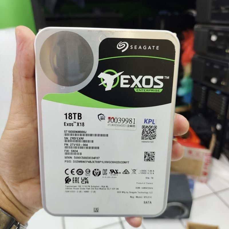 HDD Seagate Exos x18 18tb