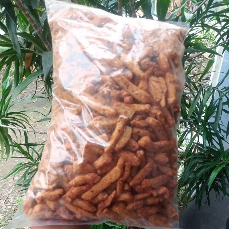 

Basreng pedas daun jeruk