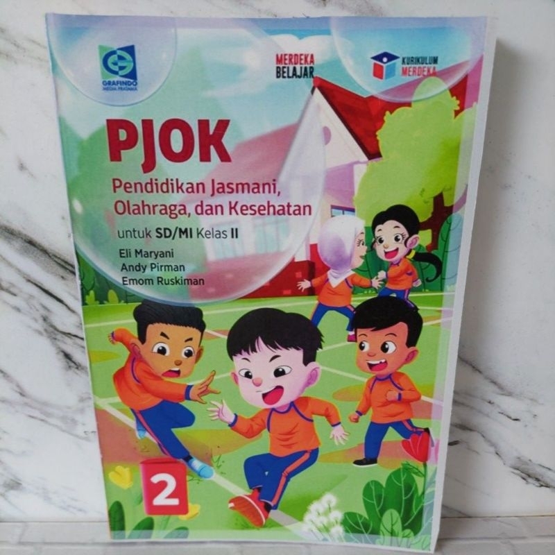 PJOK Erlangga SD/MI Kelas 2,II