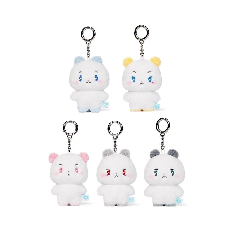 [PO] MMMM PLUSH DOLL KEYRING PLAVE MEYMU MOI MIIMU MUHMO MEOWMI BONEKA HAPPY DAY YEJUN NOAH BAMBY EU