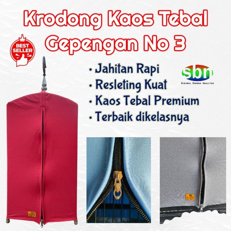 KERODONG BURUNG LOMBA SANGKAR GEPENGAN NO 3 KAOS TEBAL SBN ORIGINAL