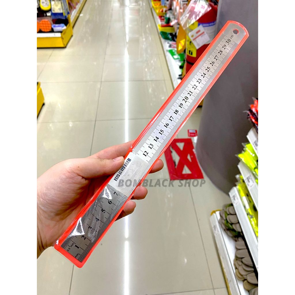 

Penggaris Besi 30 cm Stainless Penggaris Tukang 30cm 12inch 12 inch MURAH