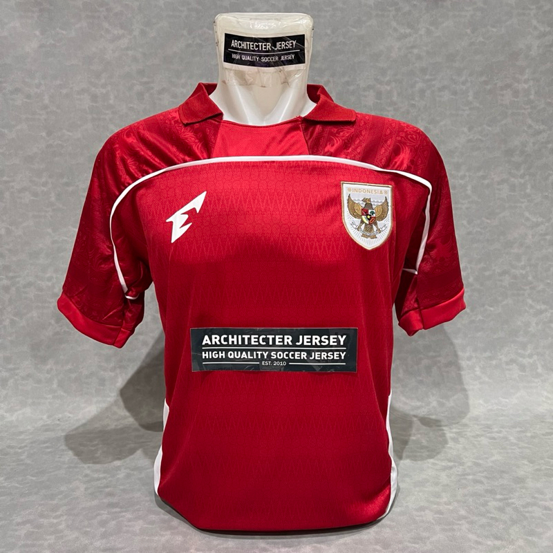Jersey Baju Bola Timnas Indonesia Home 2025 2026 2024 New Terbaru Erspo Logo Garuda Bordir