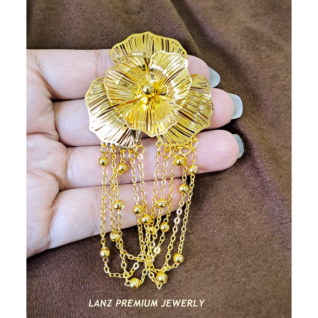 Bros Kebaya Kendari Dasiyah Titanium Emas 24K