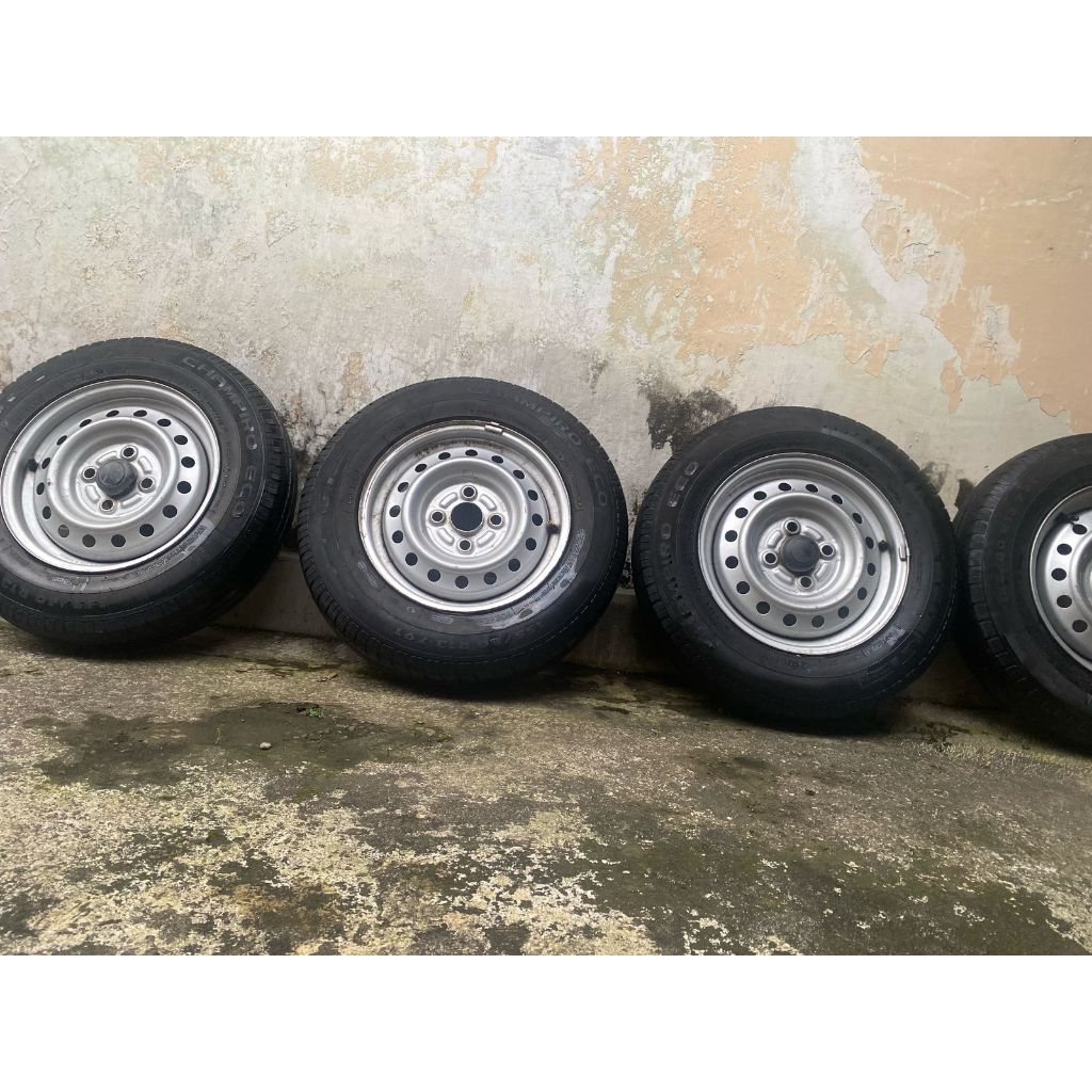 VELG KALENG PLUS BAN RING 13 PCD 4 X 100 AGYA AYLA ATOZ PICANTO KARIMUN CERIA
