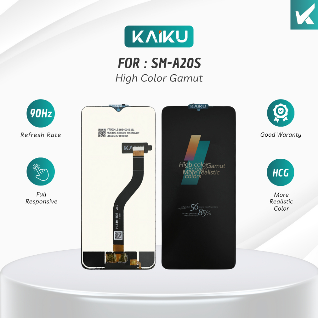 KAIKU - Lcd Touchscreen Samsung A20S / A207 Touchscreen Fullset Original