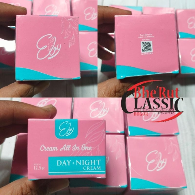 ELIZA BEAUTY CREAM KRIM PEMUTIH NIGHT & DAY ALL IN ONE 1 PCS ORIGINAL