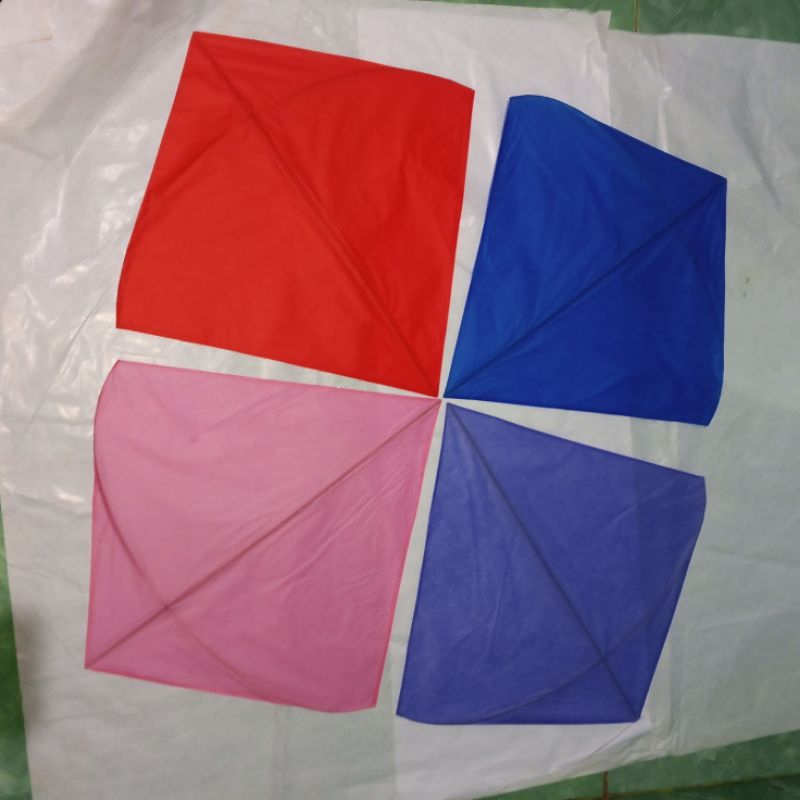 LAYANGAN SETELAN SEOT KERTAS TISU WARNA WARNI 50 PCS/54