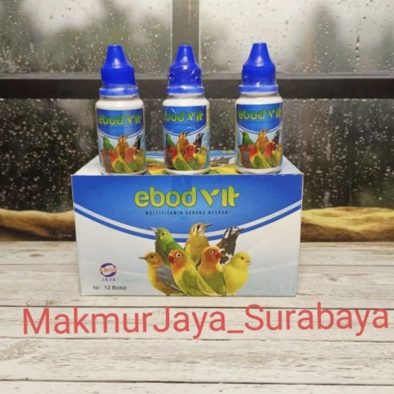 EBOD VIt (ASLI) Vitamin BURUNG MURAI KENARI GACOR SEHAT EBOD VIT ORI EBODJAYA