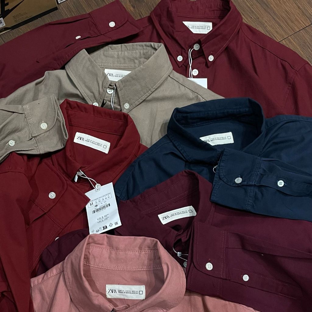 Kemeja Lengan Panjang Pria Shirt