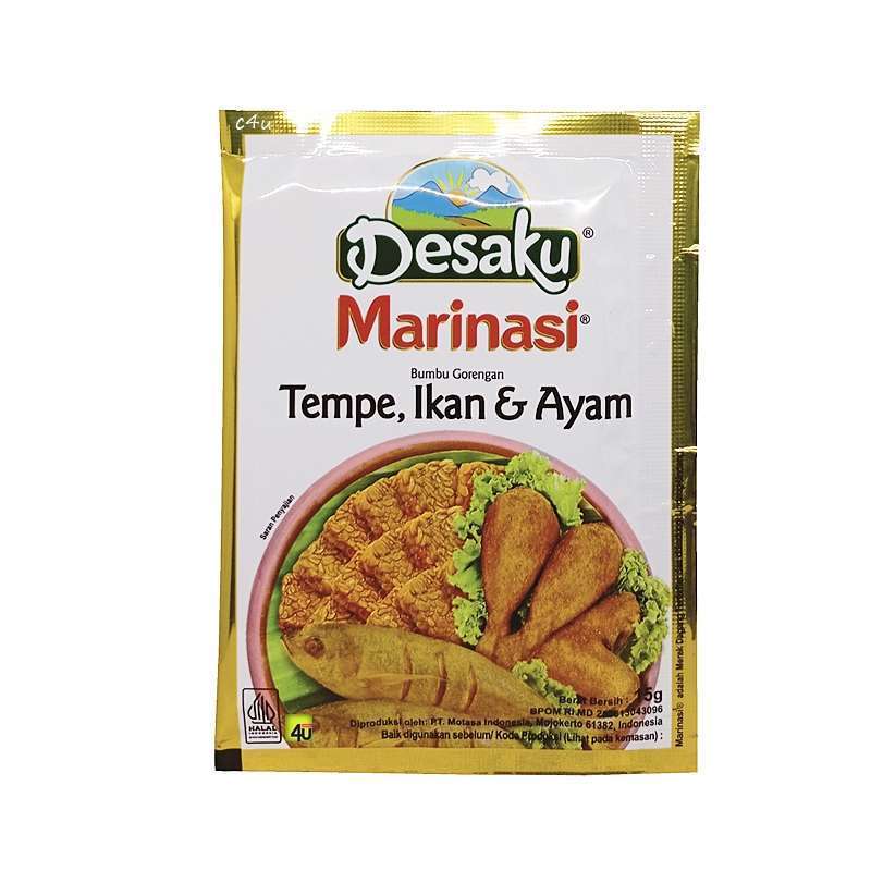 

Desaku Marinasi Bumbu Tempe Ikan Ayam Sachet 1000