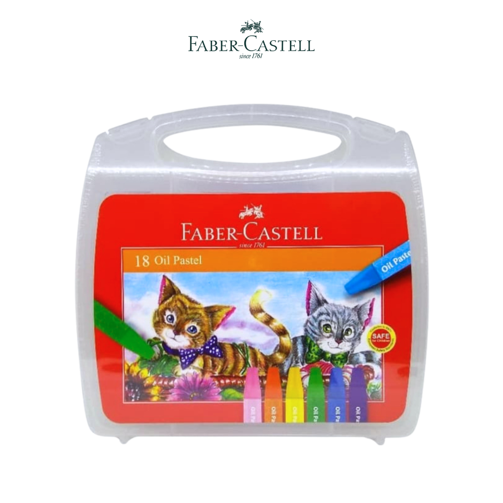 

Oil Pastels Hexagonal 18 Faber-Castell Krayon 18 Warna Faber-Castell 120064