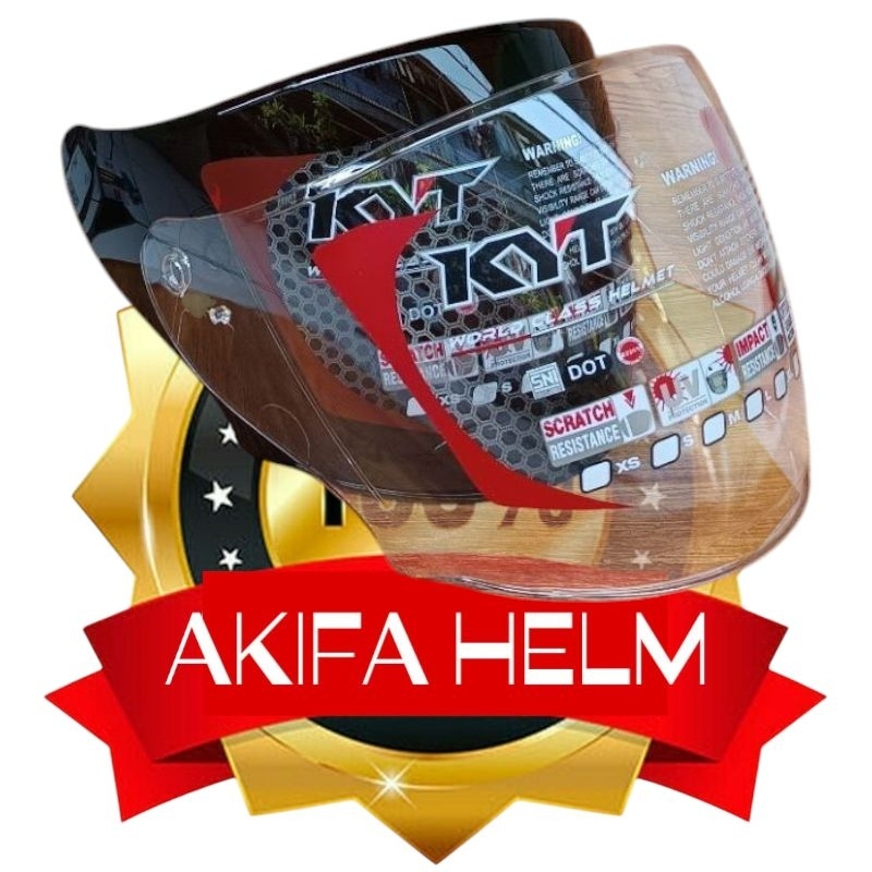 Kaca / Visor Original Helm KYT Kyoto / INK Dynamic / INK Metro