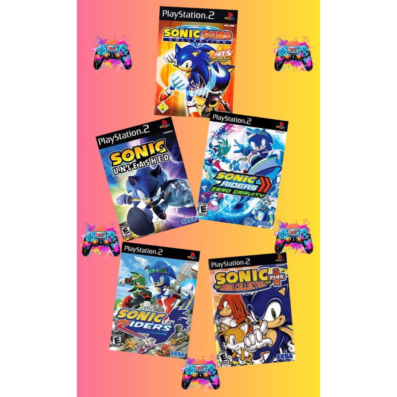 KASET PS2 SONIC JUDUL LENGKAP PS 2