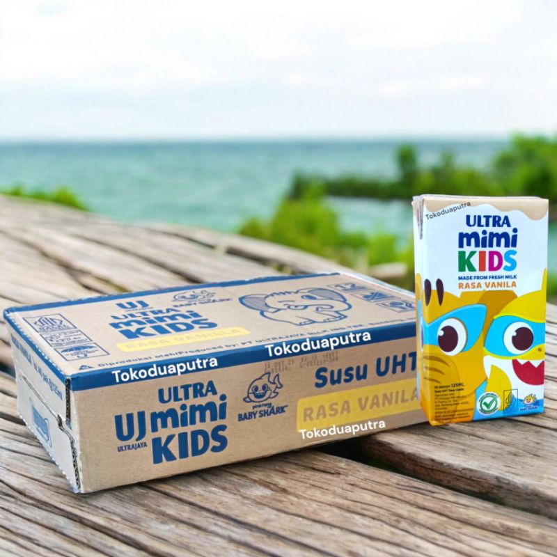 

Susu Ultra Mimi Kids Vanilla 125 ml X 40 pcs/ Ultra mimi Milk 125 ml