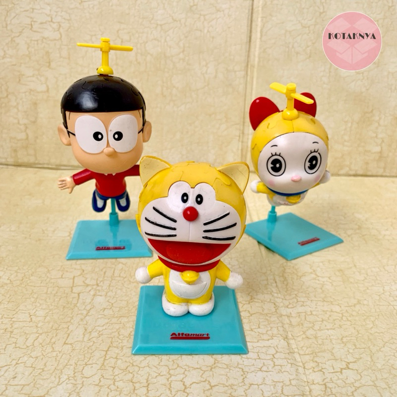 Doraemon & Friends 3D Puzzle Alfamart 2013 Merchandise Toys Preloved