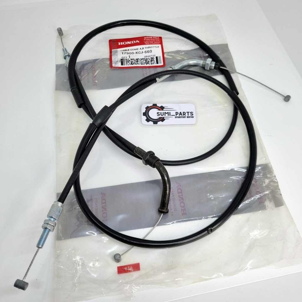 KABEL TALI GAS Set A dan B Atas Bawah HONDA TIGER NEW REVO REVOLUTION