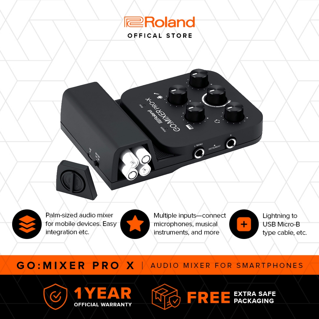 Roland GO:MIXER PRO X Audio Mixer