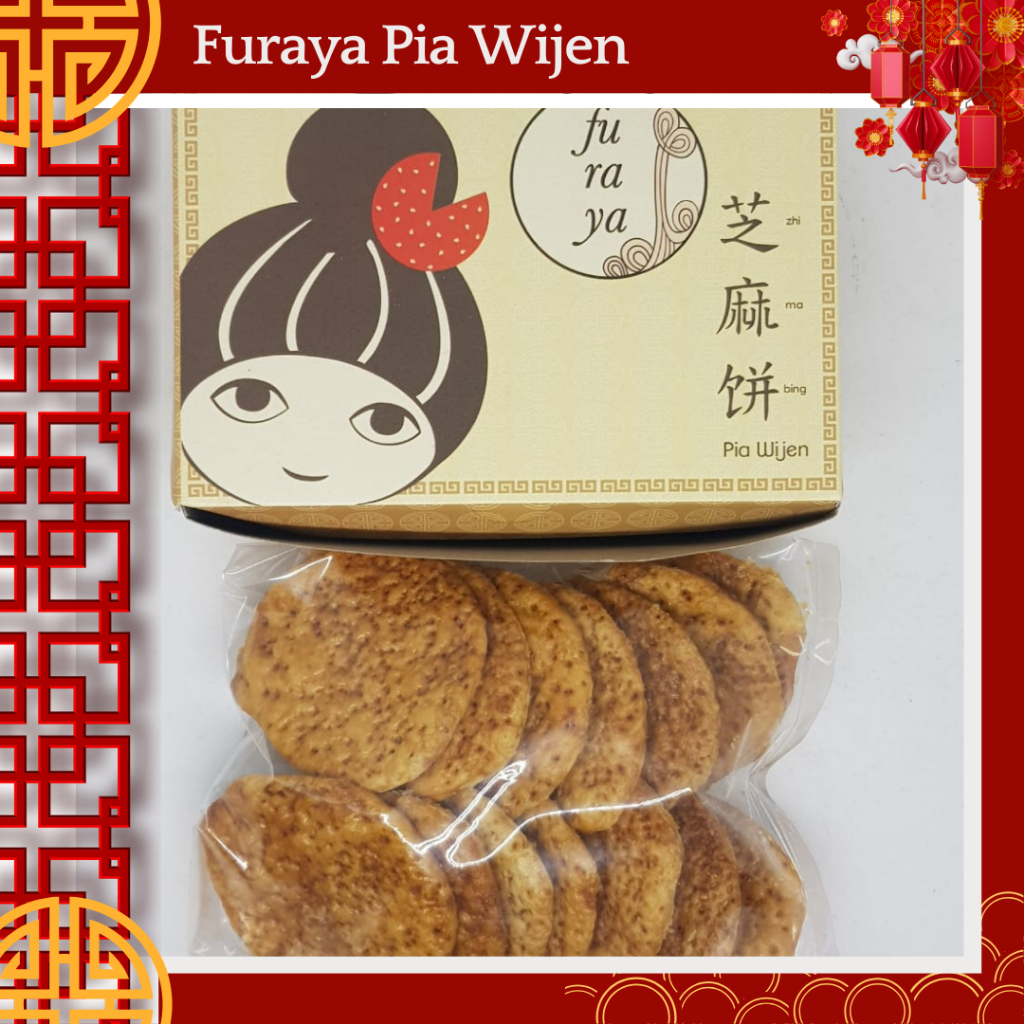 

Pia Wijen FURAYA Medan kue kering wijen oleh-oleh khas Medan