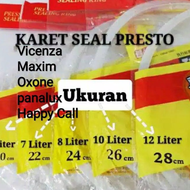 HJ6 Karet  Seal Panci Presto Vicenza