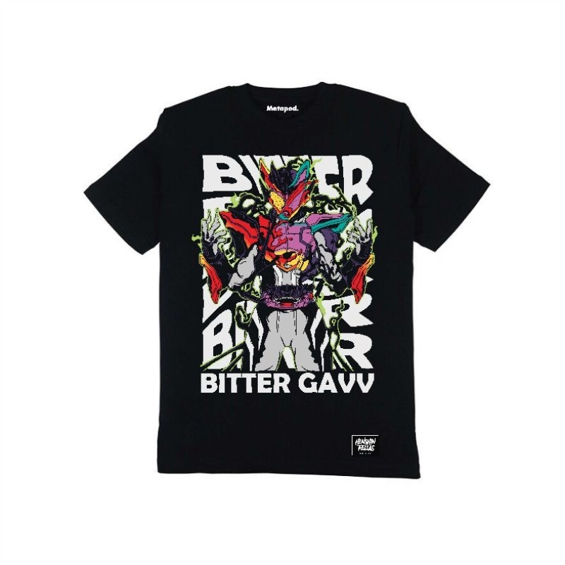 Kaos Kamen Rider Bitter Gavv by Henshin Fellas