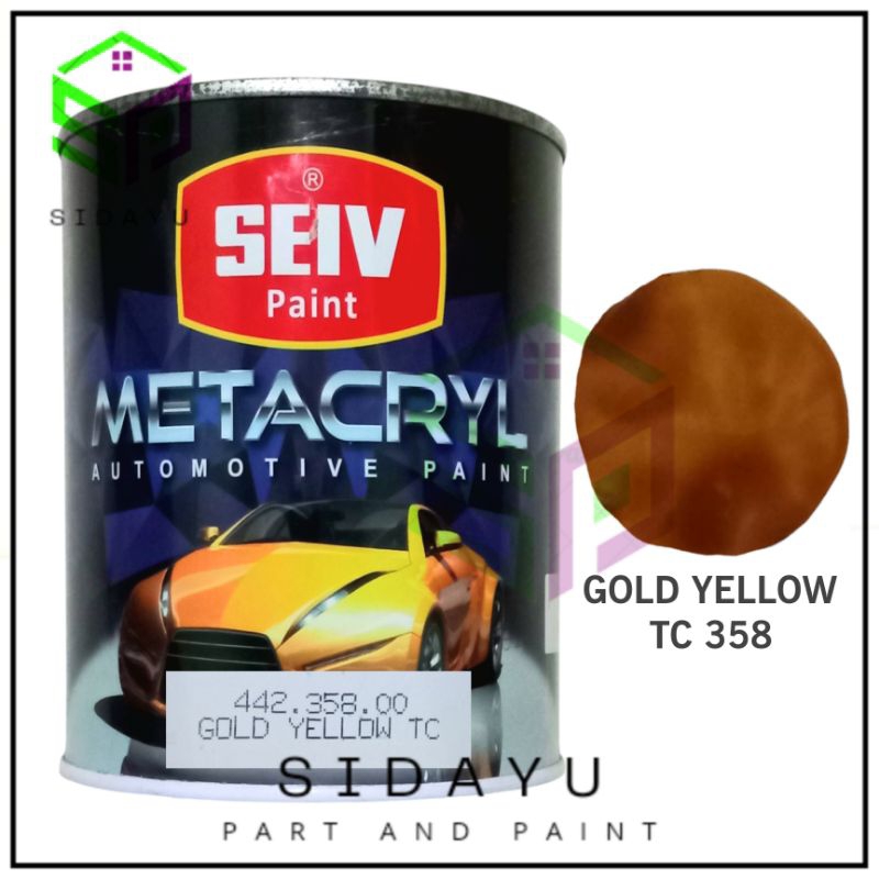 Cat NC Duco Seiv Metacryl Gold Yellow 358