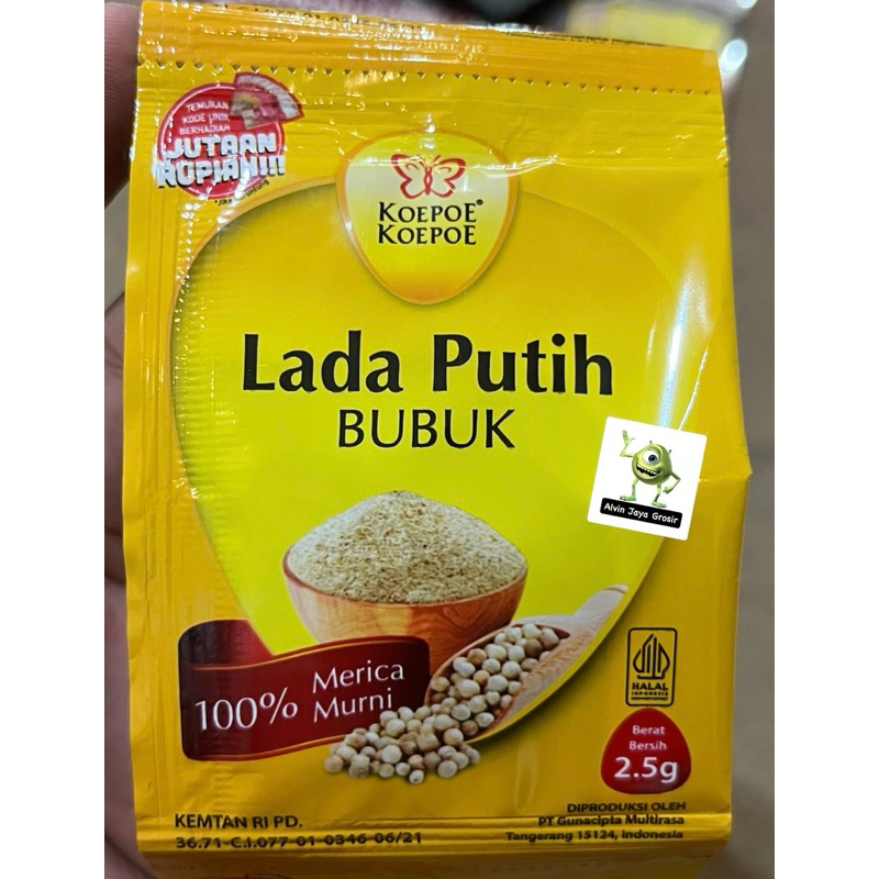 

Lada bubuk Koepoe Koepoe 10+1 sachet