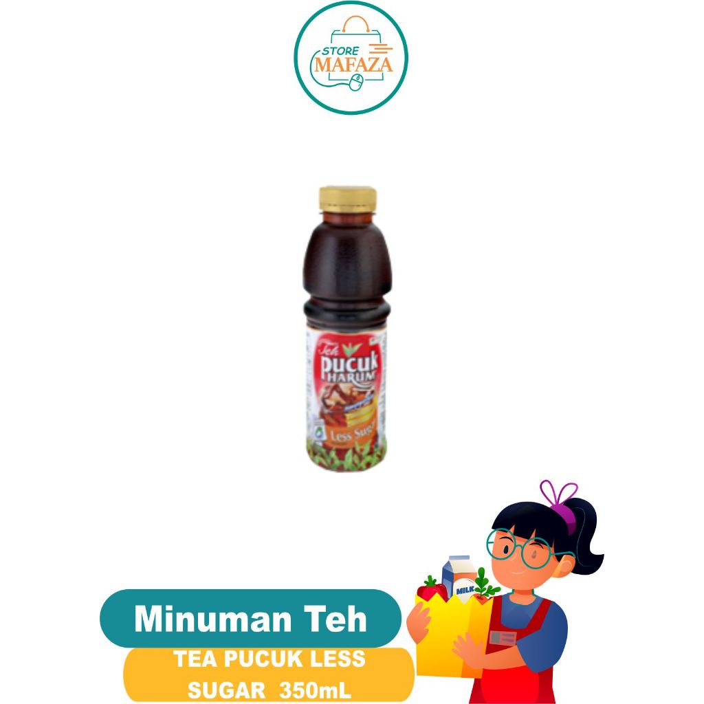 

PUCUK HARUM MINUMAN TEH LESS SUGAR 1 CARTON ISI 24 BTL 350mL