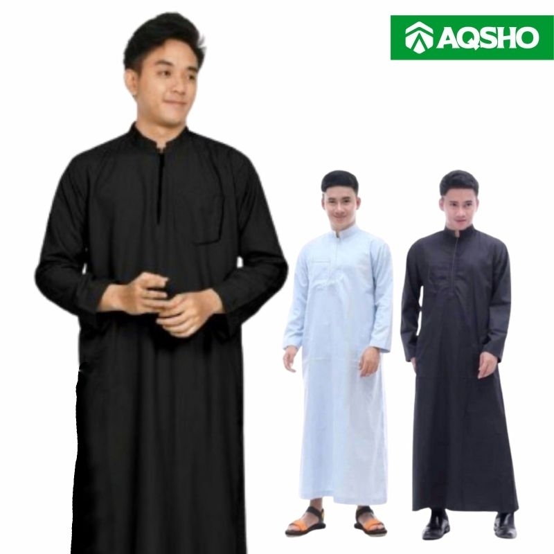 GAMIS JUBAH PRIA DEWASA RESLETING  / JUBAH PRIA / THOBE ARAB / GAMIS ARAB PRIA