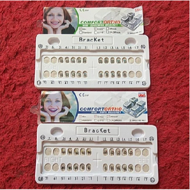 Bracket Comfort ortho USA Edgwise dan Roth | Behel gigi Made in USA