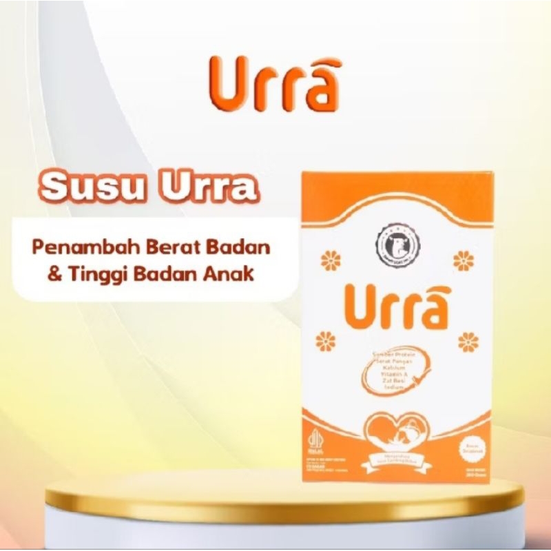 

Susu Urra penambah berat dan tinggi badan anak