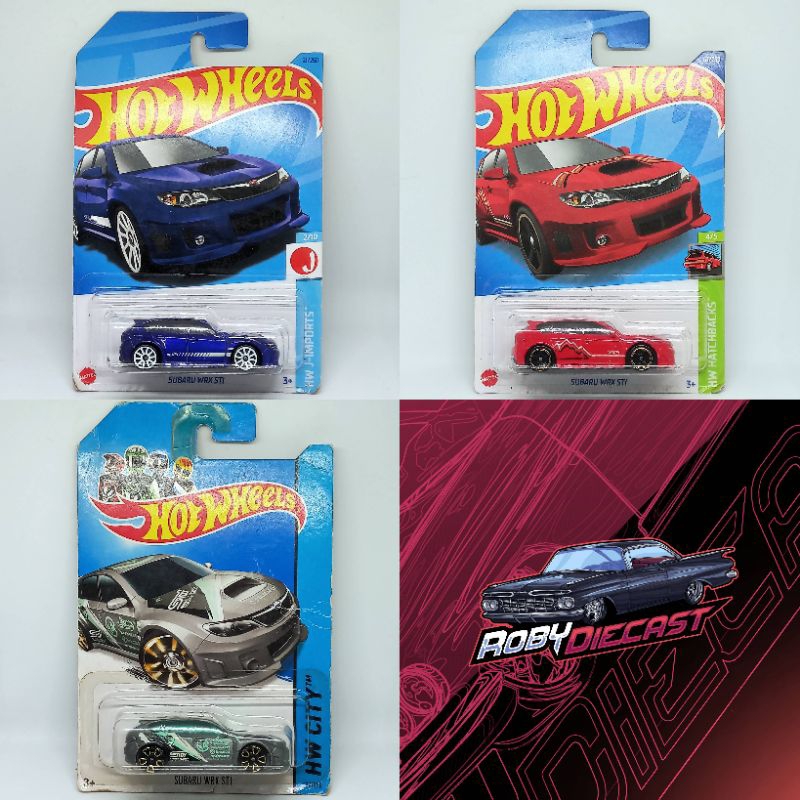 Hot Wheels Subaru WRX STI