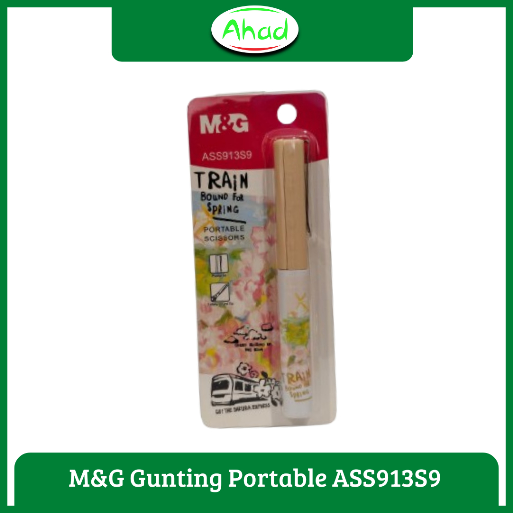 

M&G Gunting Portable ASS913S9 4 Warna Dengan Penutup