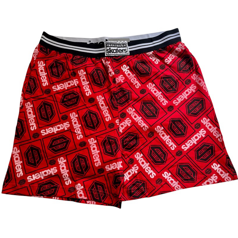 Boxer Printing Skaters Merah YC028