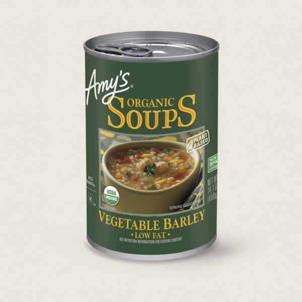 

Amy`S Organic Vegetable Barley Soup 400 Gr