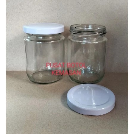 JAR KACA 250ML TOPLES KACA 250ML TOPLES SAMBAL TOPLES COKLAT CAKE