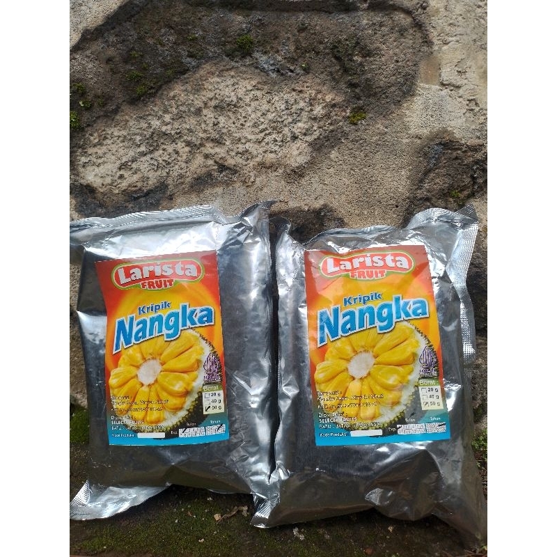

Kripik Buah Nangka 50gr Larista Kwalitas II
