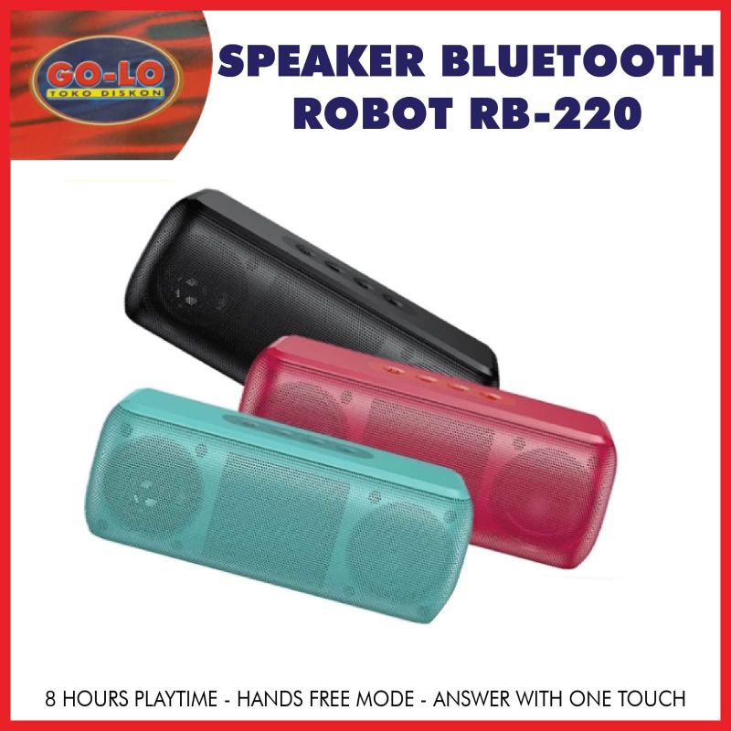 Speaker Bluetooth Robot RB-220