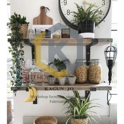 Produk custom rak dinding 60x20 besi bawah Barang Berkualitas