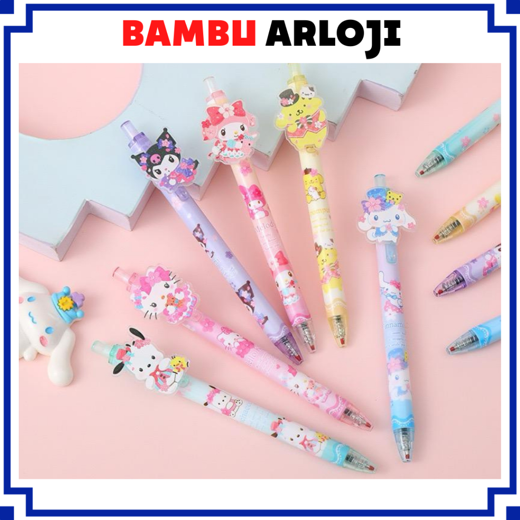 

BAJ PULPEN KARTUN GEL MODEL CETEK AKRILIK 0,5MM PEN GEL KARAKTER SS301