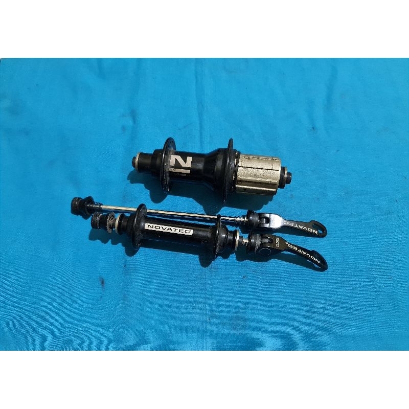 Hub freehub Road bike Slup  Novatec depan F482SB belakang A291SB Hole 32 Speed 11