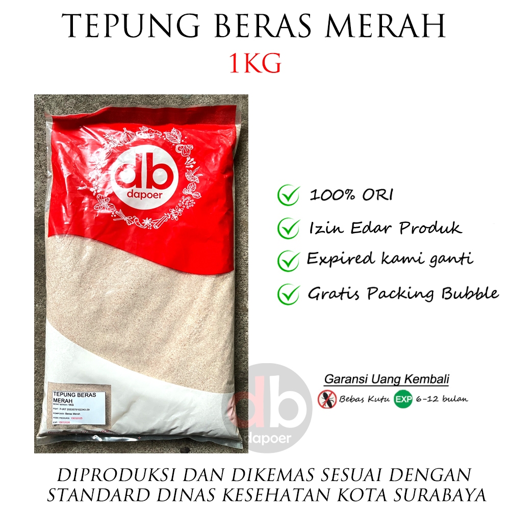 

Tepung Beras Merah 1kg