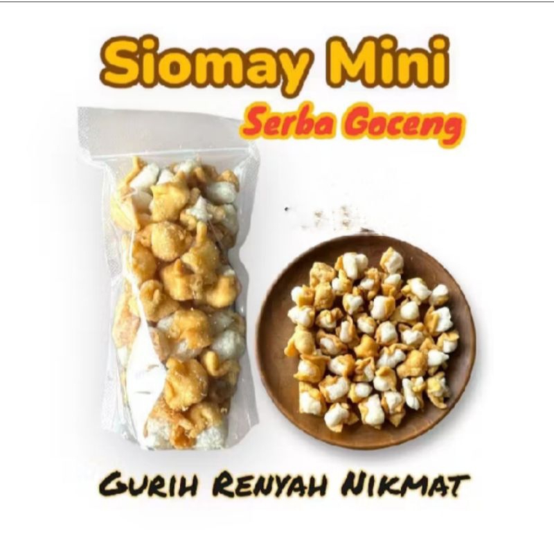 

SIOMAY MINI ISI 100 GR TOPING TAMBAHAN BASO ACI, CUANKI,SEBLAK