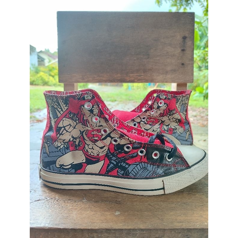 converse superman colab second