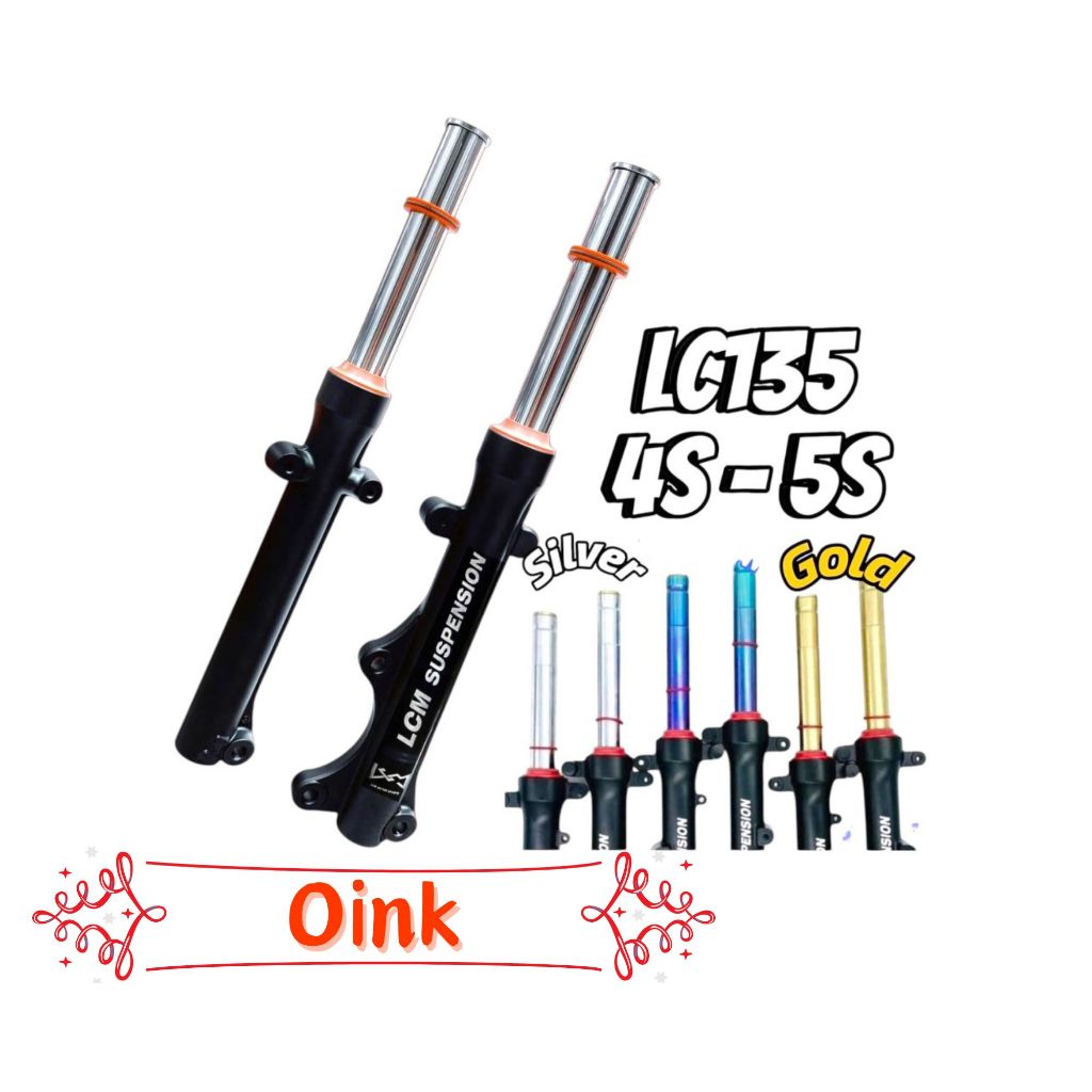 Bottom Shock Depan LCM Suspension 31mm Mx King Asli Vietnam